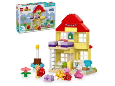 LEGO® DUPLO® Peppa malac születésnapi háza (10433)