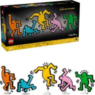 LEGO Art 31216 Keith Haring, Táncoló figurák, 1773 db