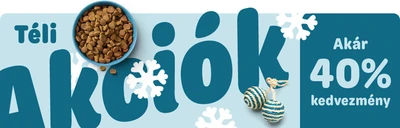 Téli akciók - akár 40% kedvezmény