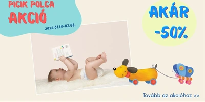 Picik könyvespolca – 30-60% kedvezménnyel