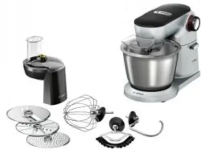 BOSCH MUM9D33S11 Konyhai robotgép 1600 W, 5.5 l nemesacél tál, tésztaszenzor, szeletelő- és reszelőkészlet