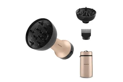 Meleg levegős diffúzor Rowenta Curl Harmony CV7D30E0 Arany/fekete