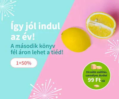 Így jól indul az év! - második könyv fél áron