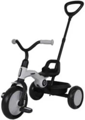 QPLAY Tricikli Ant Plus Sötétszürke, korosztály 2-6 év (AGST190-8-darkgrey)