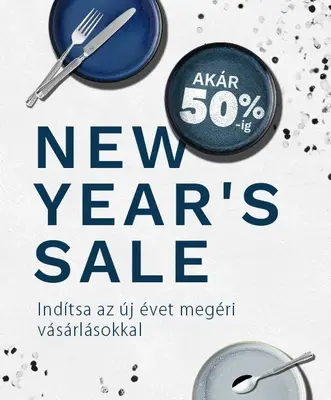 Újévi kiárusítás