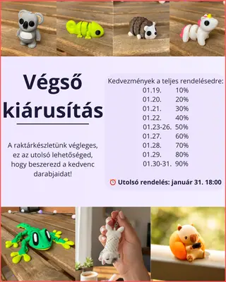 WonderMolder végkiárusítás