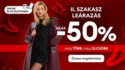 Rengeteg új ajánlat a leárazásban (akár -50%)