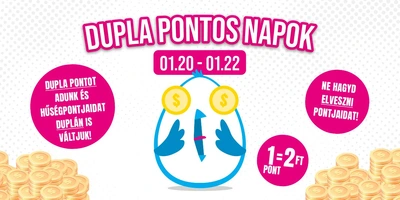 Duplapontos napok a Játékneten