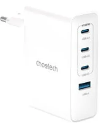 Choetech 3C1A 4ports PD100W Gan Wall charger töltő adapter (AlzaPlus+)