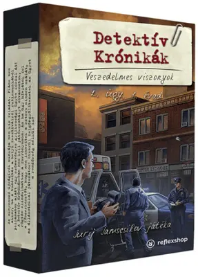 Detektív krónikák - Veszedelmes viszonyok kártyajáték