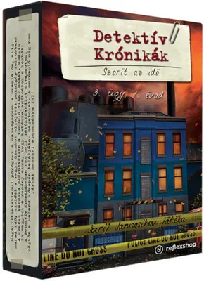 Detektív krónikák - Szorít az idő kártyajáték Reflexshop