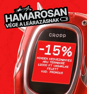 15% kedvezmény minden akciós termékre 12 ezer Ft felett