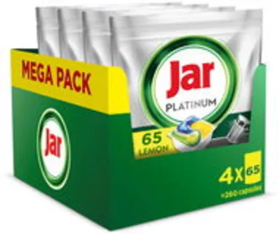 JAR Platinum Lemon 260 darab mosogatógép tabletta (AlzaPlus+)