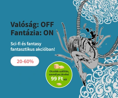 Sci-fi és fantasy könyvek akcióban