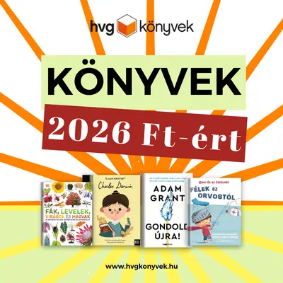 Könyvek 2026 Ft-ért