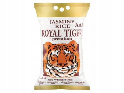 Jasmine Rice jázmin rizs Royal Tiger 5 kg