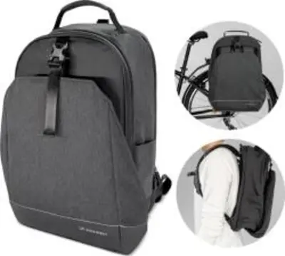 Wozinsky kerékpár csomagtartó táska hátizsák vázzal 2in1 30l fekete (WBB33BK)