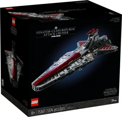 LEGO 75367 - Star Wars Venator-osztályú köztársasági támadó cirkáló