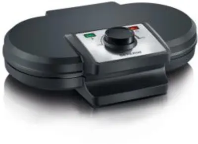 Severin Wa 2106 Gofrisütő, 1200W, fekete, dupla, 2 db belga gofrihoz (WA2106)