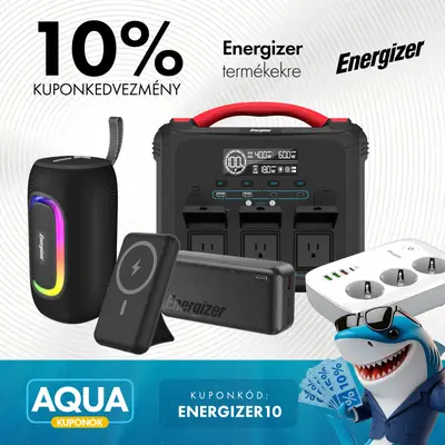 10% kuponkedvezmény Energizer temékekre