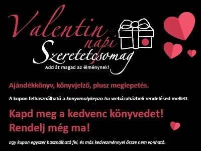 Valentin napi szeretetcsomag (ajándék romantikus könyv)