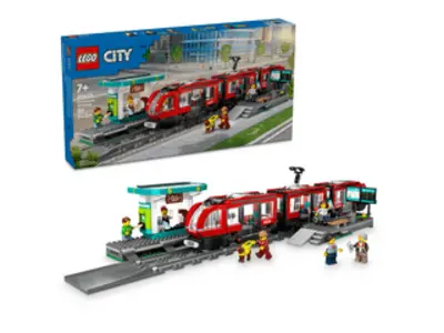 LEGO® City Belvárosi villamos és megálló (60423)