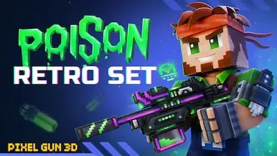 Pixel Gun 3D: Poison Retro Set