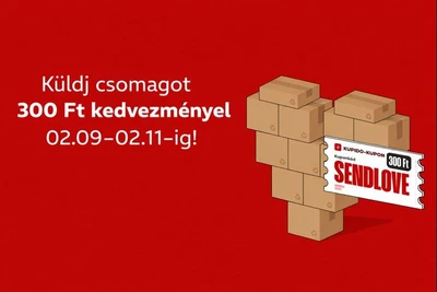 300 Ft-os Foxpost kupon valentin nap alkalmából