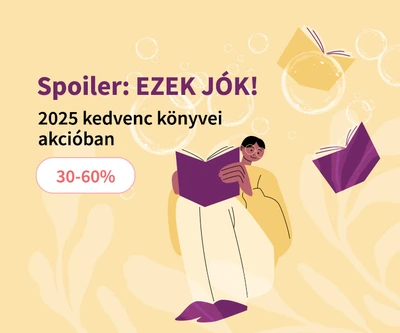2025 kedvenc könyvei akcióban (30-60% kedvezmény)