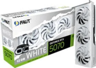 PALIT GeForce RTX 5070 White OC 12GB videókártya