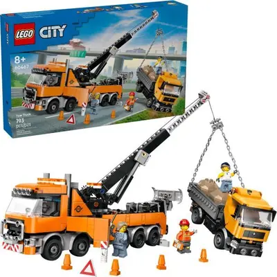 LEGO City 60467 Nagy teljesítményű vontató daruval