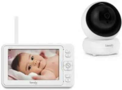 Lionelo Elektronikus bébiőr Lionelo fehér (melodie, rozdzielczość Full HD, obrót kamery)