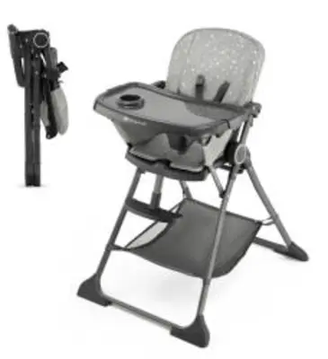 Kinderkraft összecsukható etetőszék Kinderkraft Foldee (KHFOLD00GRY0000)