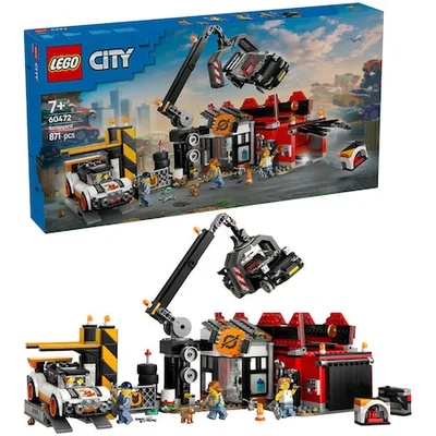 LEGO® City - Roncstelep autókkal 60472, 871 db