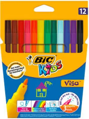 BIC Kids: 12 darabos filctoll szett (V026BIC00)