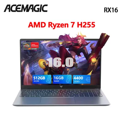 ACEMAGIC Laptop (Ryzen 7 H255/7 7735HS)