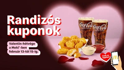 Randizós kuponok a Meki appban