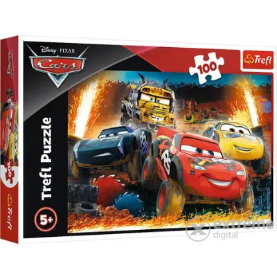 Trefl Disney Cars puzzle, 100 darabos