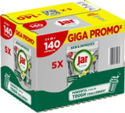 JAR Platinum Lemon 140 db mosogatógép tabletta (AlzaPlus+)