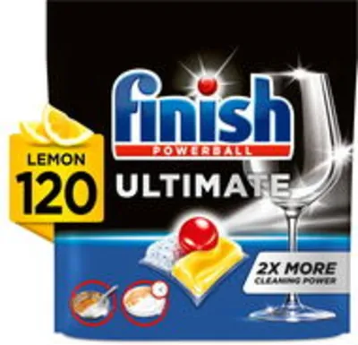 Finish Ultimate All in 1 Lemon Sparkle 120 db mosogatógép tabletta (AlzaPlus+)