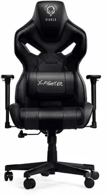 Diablo Chairs Játékos szék Diablo Chairs X-Fighter Gaming Fekete (821)
