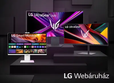 Akár 50 000 Ft kedvezmény LG monitorokra