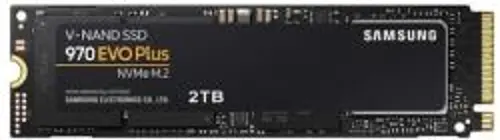 Samsung 2TB 970 EVO Plus PCI-E x4 (3.0) M. 2 2280 SSD (r: 3500MB/s w: 3300MB/s) - MZ-V7S2T0BW