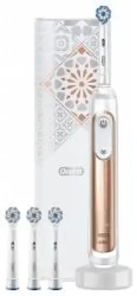 Oral-B Genius X Luxe Edition Rose Gold Elektromos fogkefe Sensi fejjel