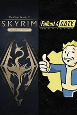 Skyrim Anniversary Edition + Fallout 4 G.O.T.Y Bundle (PC és Xbox One)