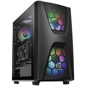 Thermaltake Commander C34 Tempered Glass ARGB Számítógépház, Middle Tower, Tápegység nélkül, ATX