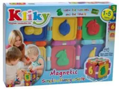 Supermag Kliky gyümölcsök mágneses játék (0018)