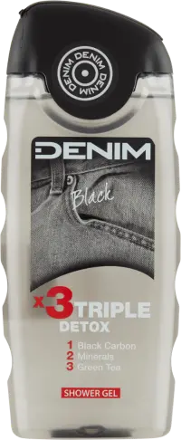 Denim Tusfürdő Black, 250 ml