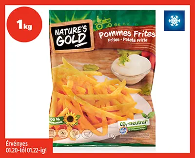 ALDI - NATURE'S GOLD Hasábburgonya