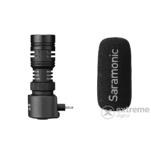 Saramonic SA SmartMic+ DI kompakt, irányított mikrofon IOS készülékekhez